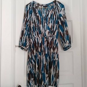 Banana Republic Satin Wrap Dress